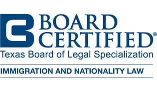 Board Certified | Texas Board of Legal Specialization | Immigration and Nationality Law